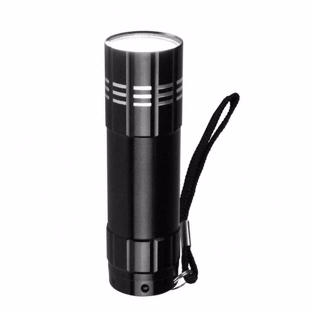 Securlec LED Compact Metal Hand Torch in Black – 2