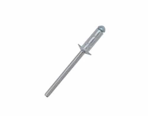 JRP Riveting Products A2 Stainless Steel Dome Head Multigrip Rivet, Silver, 4.8 x 15 mm