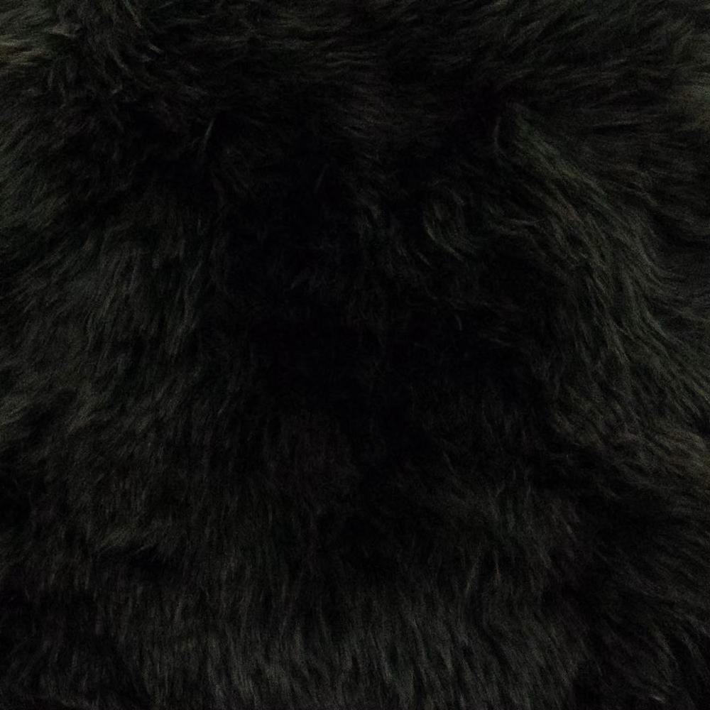 Native Natural Green Sheepskin Square Cushion, W/D/H: 45 x 45 x 45 cm – 3