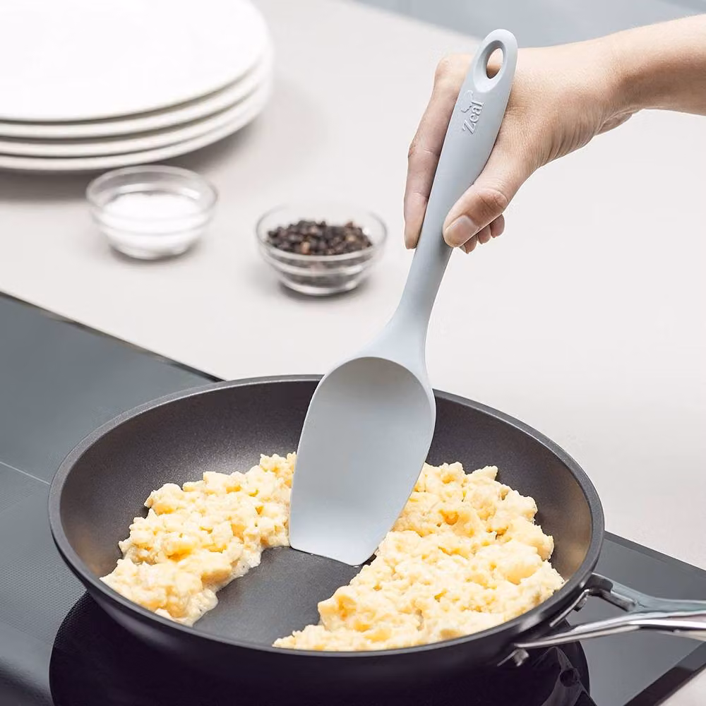 Zeal Silicone Cooking Spoon Set of 2 in Blue – 3