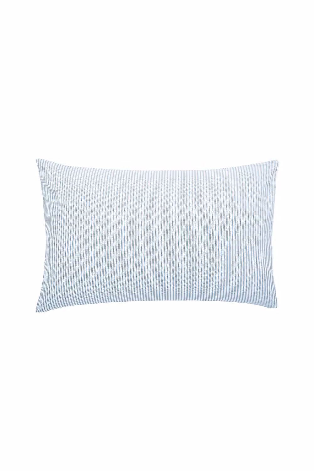 Helena Springfield Twill Stripe Single Duvet Cover and Pillowcase Set in Blue – 2