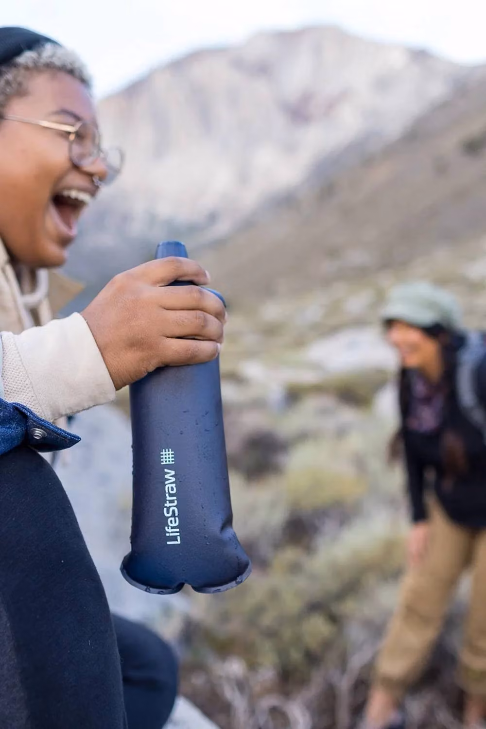 Lifestraw Peak Series Squeeze Bottle Water Filter, 1 l, Dark Blue – 7