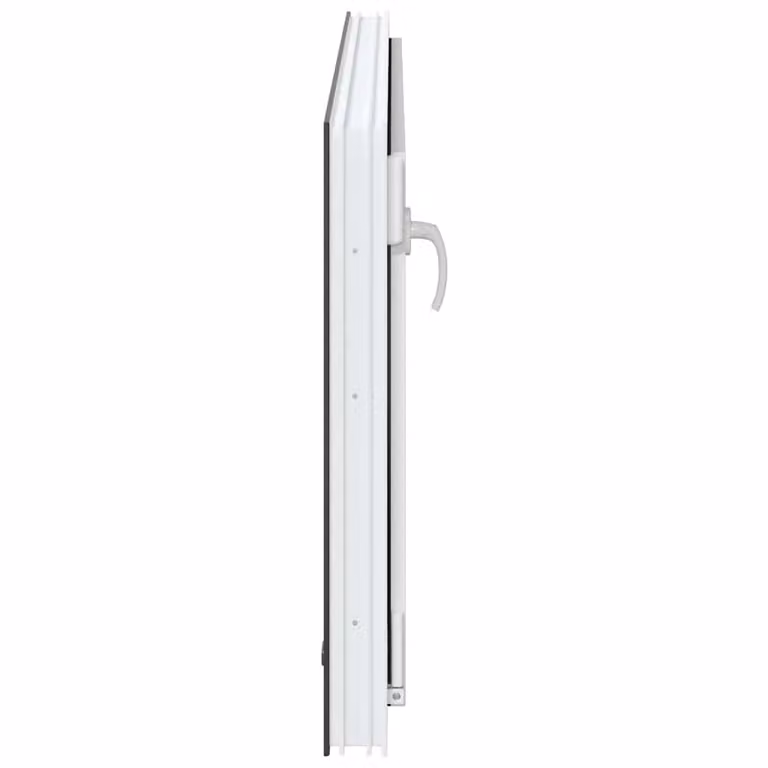 Berkfield Home RISOR Basement Window, Tilt and Turn, DIN Left, Anthracite, W: 110 cm, H: 70 cm