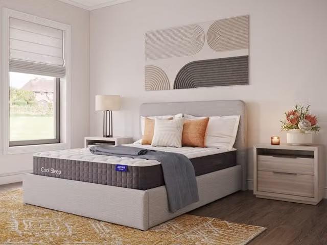 Arthur Sleep Cool Rock Extra Firm Hybrid Mattress, White, W: 180 cm, D: 200 cm