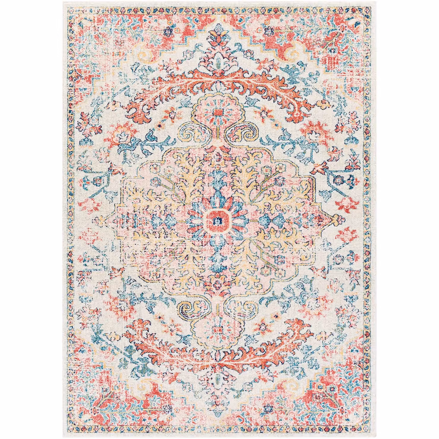 Livabliss Murat Vintage Red Traditional Boho Rug for Living, Dining or Bedroom, W: 160 cm, L: 220 cm – 2
