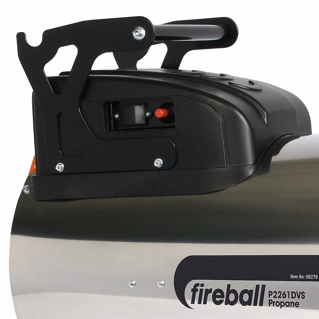 SIP FIREBALL 2261DV Propane Space Heater in Stainless Steel – 2