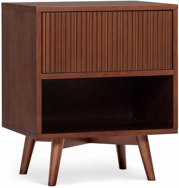 Teamson Home Tremolo Bedside Table in Brown – 6