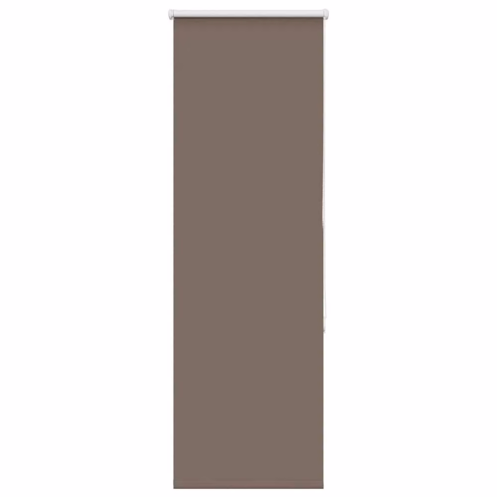 Berkfield Home Blackout Roller Blind in Brown Polyester, W: 60 cm, H: 130 cm – 2
