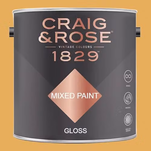 Craig & Rose 1829 Gloss Paint in Jarosite, 2.5 l