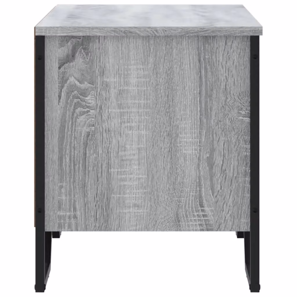 Berkfield Home Grey Sonoma Shoe Cabinet, W: 90 cm, D: 38 cm, H: 45.5 cm – 4