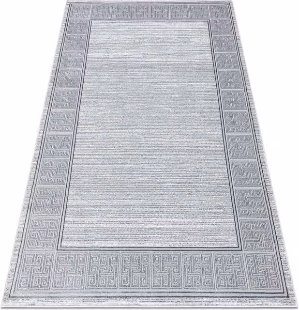 RugsX Allure Geometric Modern Grey Rug W/D/H: 150 x 80 x 1 cm