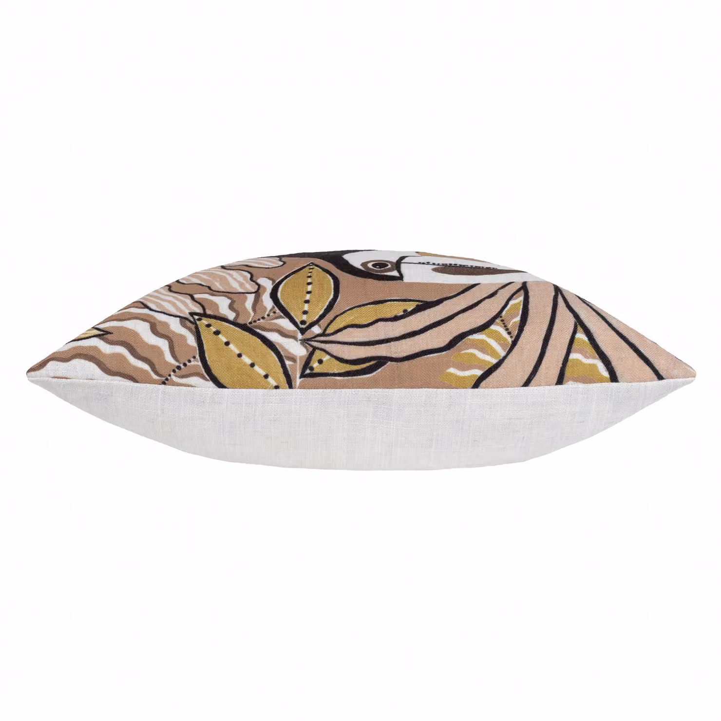 Furn Tocorico Animal Printed Square Cushion in Beige, W/D/H: 50 x 50 x 50 cm – 2