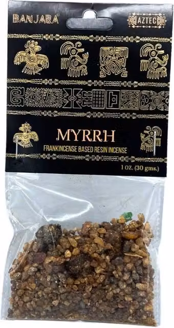 KDMD Banjara Tree Resin Myrrh Handcrafted Indian Aromatic Resin in Brown – 1