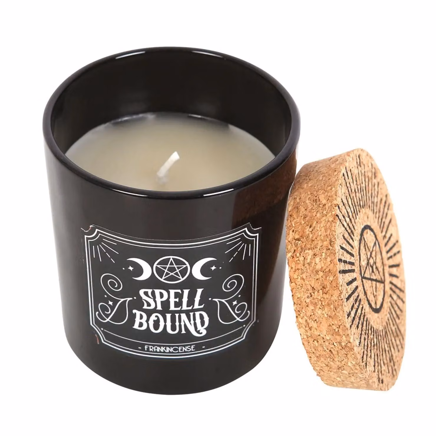 Something Different Spell Bound Frankincense Scented Candle in White – 3