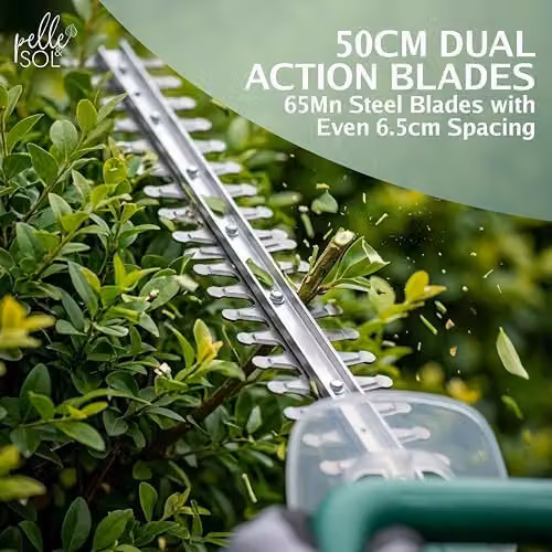 Pelle & Sol 550W Electric Reciprocating Hedge Trimmer in Green – 4