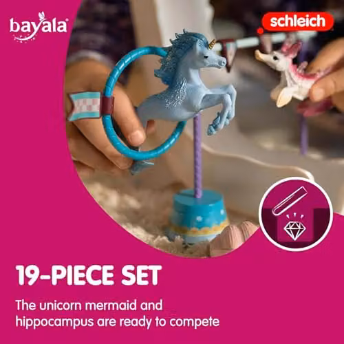 Schleich Bayala Magical Underwater Tournament 19-Piece Multicolour Fantasy Animal Playset – 4