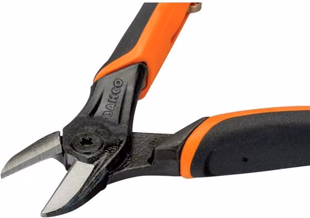 Bahco 2101g Ergo Side Cutter Pliers in Hardened Steel, Multi Colour