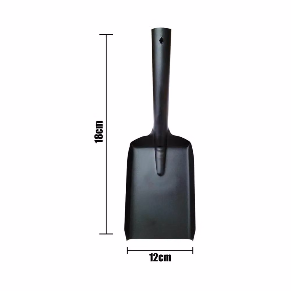 Nordara Steel Fireside Coal Bucket and Shovel Set Ash Storage Holder in Black – 3
