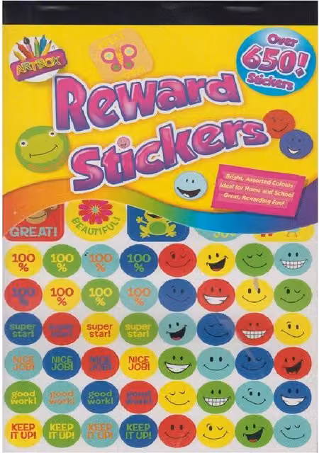 Artbox Multicolour Reward Stickers for Children – 2