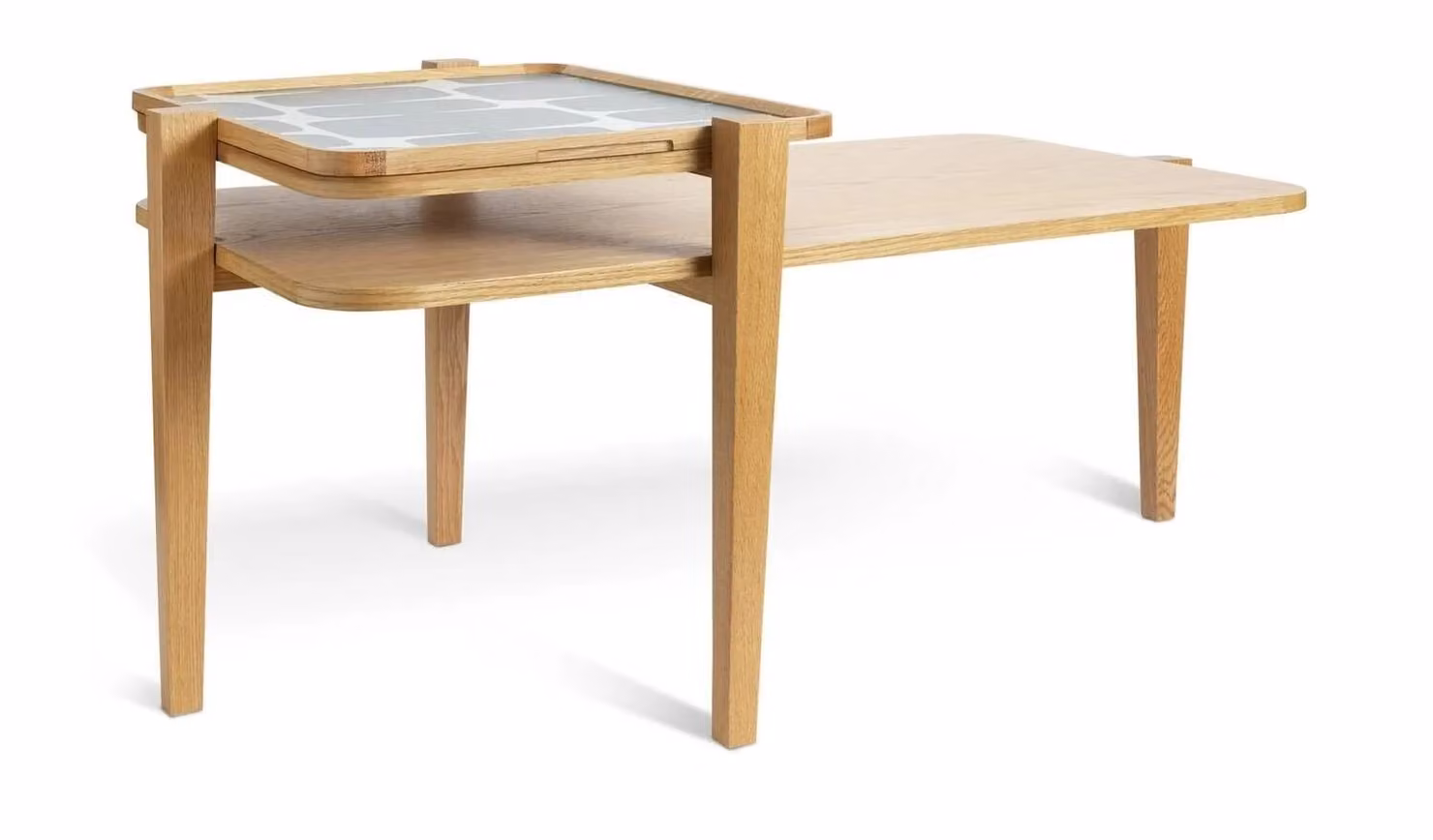 Habitat Lohko Oak Coffee Table, Brown, W/D/H: 92.0 x 57.5 x 45.5 cm