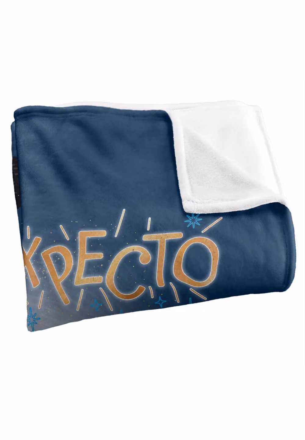 LOGOVISION Harry Potter Expecto Patronum Chibi Potter White Fleece Throw Blanket W/D/H: 152 x 127 cm – 7