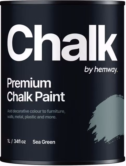 Hemway Chalk Paint Flat Matt Sea Green 1L