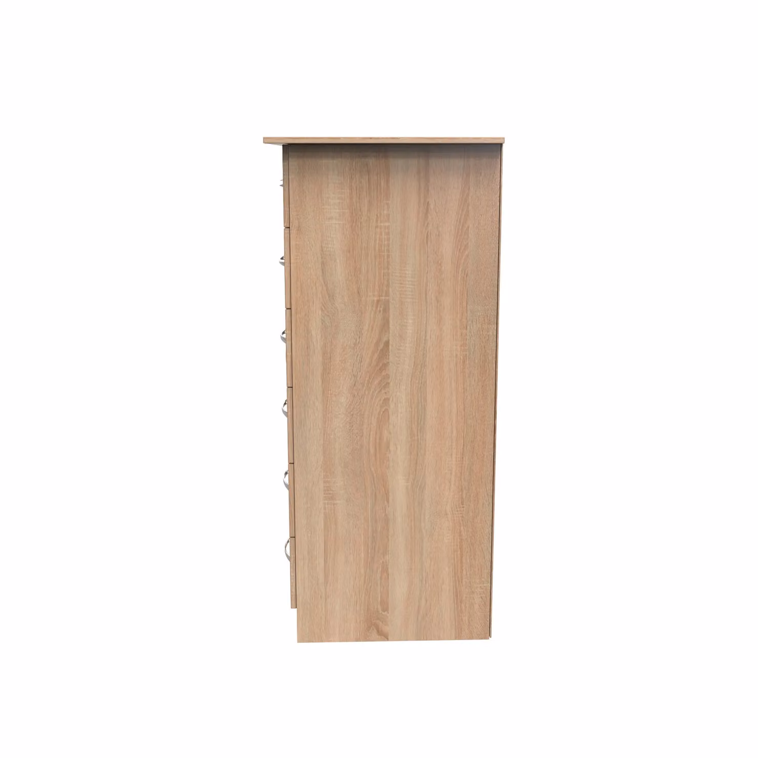 2 U Hampshire Ready Assembled 1 Door 5 Drawer Childrens Wardrobe in Light Oak – 2