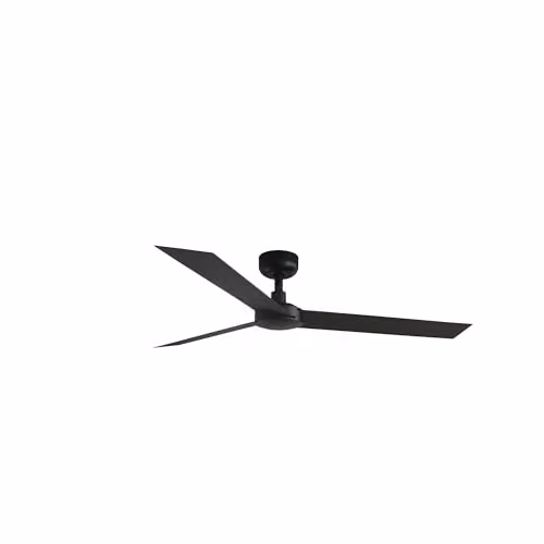 FARO Barcelona Cruiser L Black DC Ceiling Fan with Remote Control