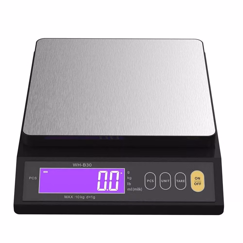 EONLION Digital Kitchen Food Weighing Scale, 10kg Capacity, Black – 4