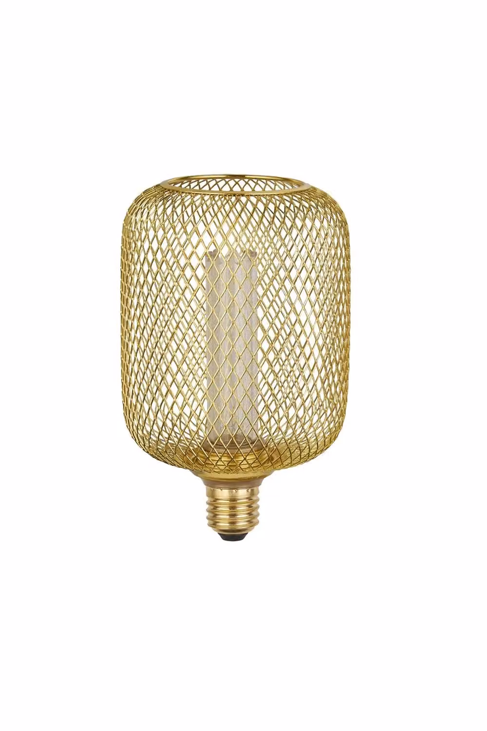 CGC Lighting Decorative Gold Mesh Dimmable LED Bulb, E27, 1800K Ultra Warm White – 2