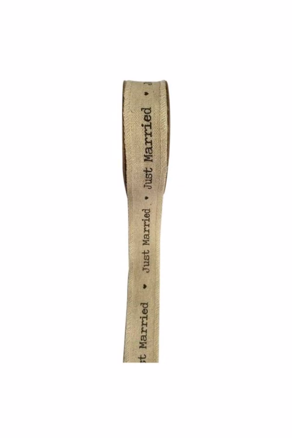 KDMD Just Married Natural Ribbon, 25mm, 3 Pack – 2