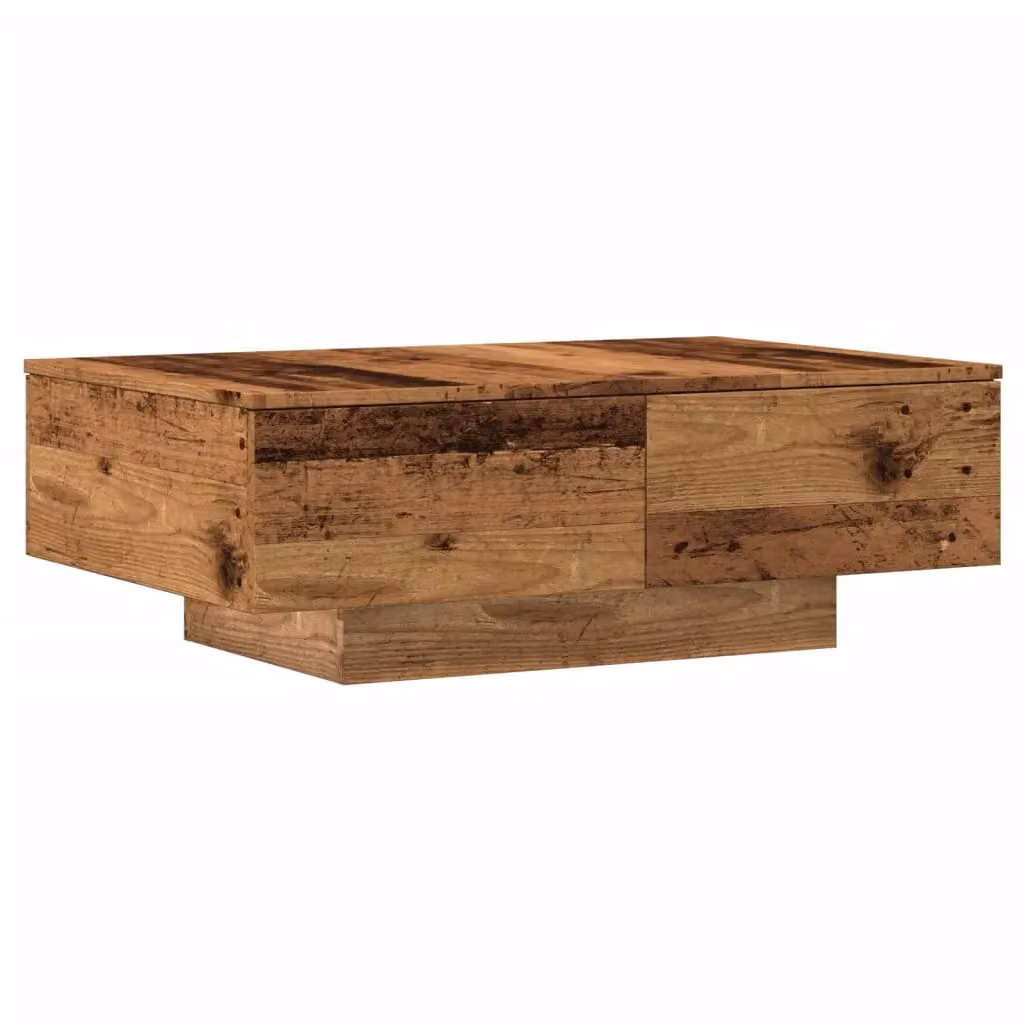 Berkfield Home Rustic Brown Coffee Table with Lift Mechanism, W: 90 cm, D: 60 cm, H: 31 cm – 2