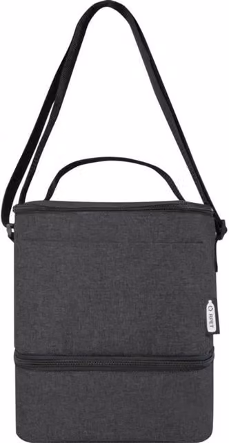 Bullet Tundra RPET Cooler Bag with Compartments in Grey