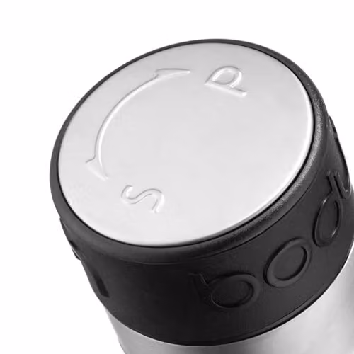 Bodum Twin 2-in-1 Salt and Pepper Grinder in Black with Ceramic and Stainless Steel Mill – 2