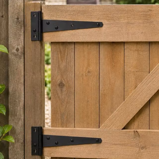 Marco Paul Matt Black Steel Butt Hinges