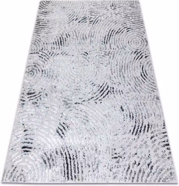 RugsX Mefe Abstract Modern Grey Rug, W: 240 cm, D: 330 cm