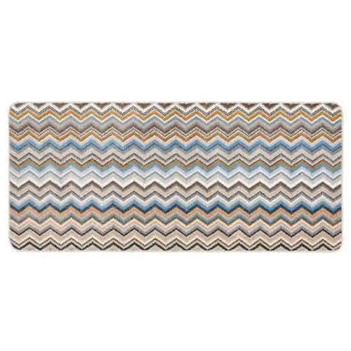 My Mat Candy Multicolour Zig Zag Striped Runner, W: 67 cm, L: 150 cm – 1