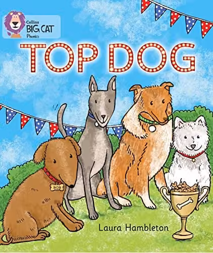 Collins Big Cat Phonics Top Dog Band 02A/Red A Book by HarperCollins – 1