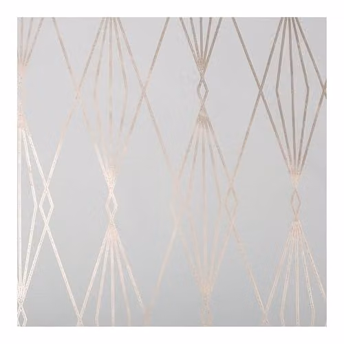 Superfresco Easy Ajuga Grey Geometric Abstract Art Deco Wallpaper