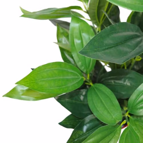 Leaf Design UK Large Bushy Artificial Evergreen Potted House Plant in Green, Height: 70 cm – 4