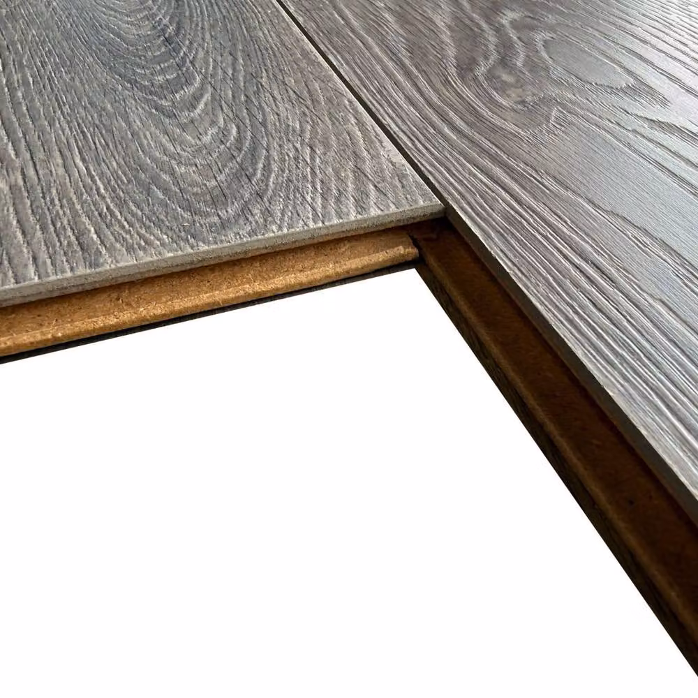 AGT Wood Effect Click Laminate Flooring in Stone Beige Sand Grey – 4