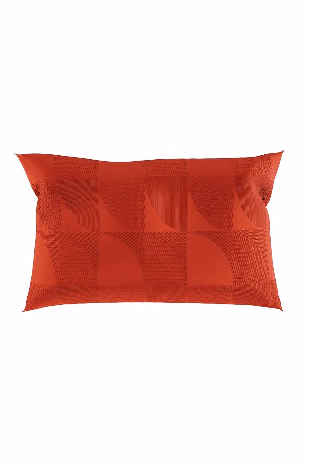 Helena Springfield Axel Reversible Scandi Graphic Duvet Cover and Pillowcase Set in Red, W/D/H: 90 x 200 cm – 3