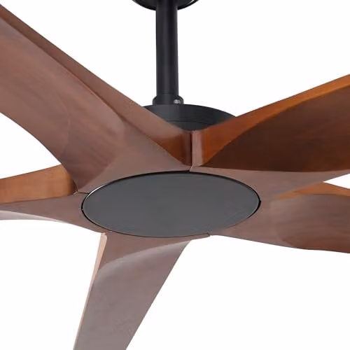 Faro Barcelona Ceiling Fan in Black and Brown – 3