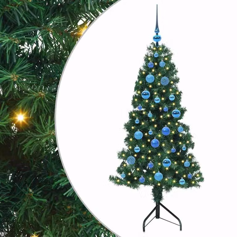 Berkfield Home Green Artificial Christmas Tree, Height: 150 cm