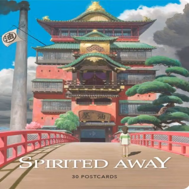 Chronicle Books Spirited Away 30 Postcard Pack, Multicolour