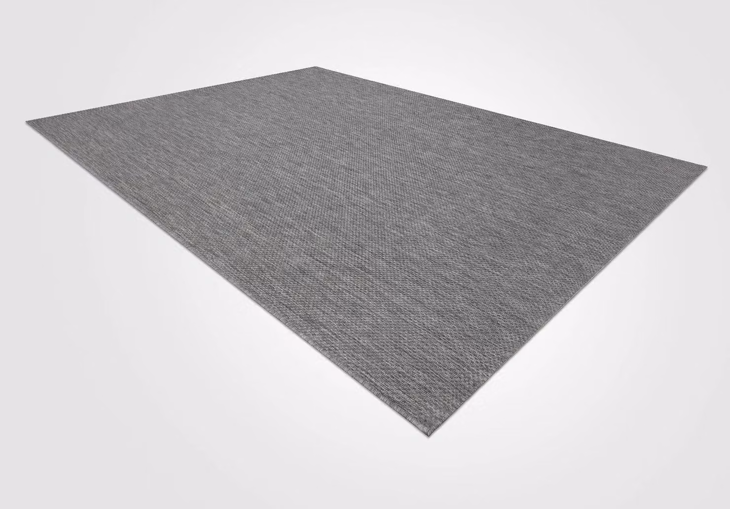 RugsX Flat Weave Rectangular Rug in Silver, Gold or Grey, W: 80 cm, L: 150 cm – 2