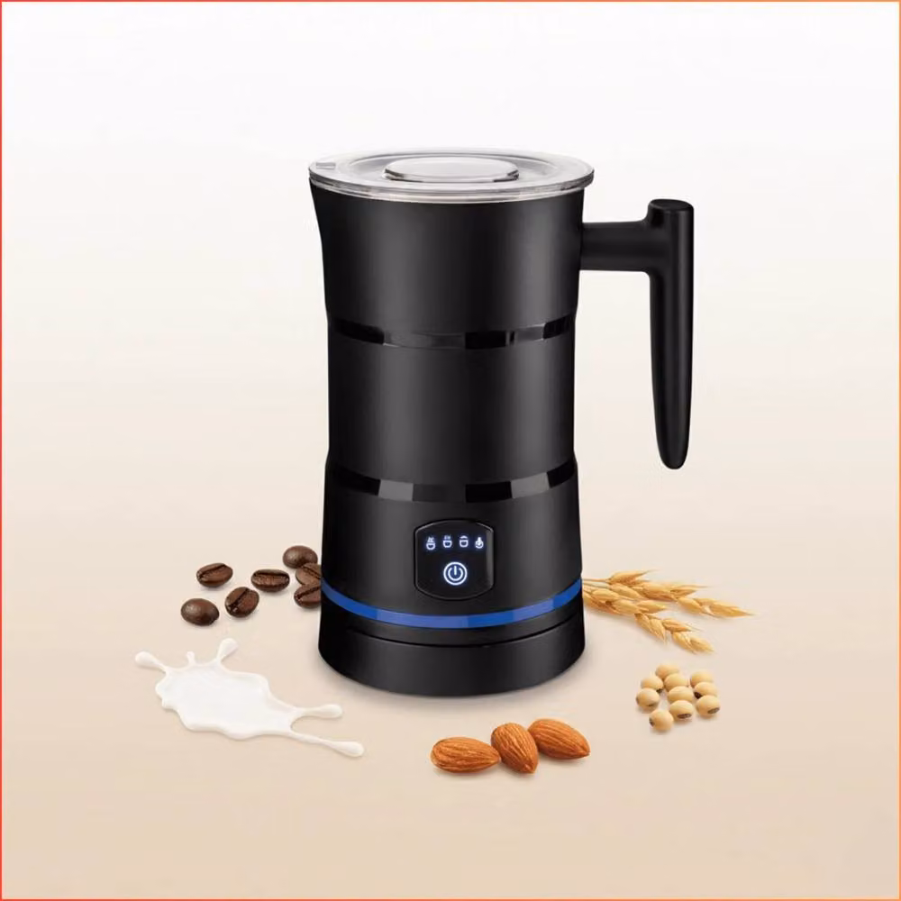 NESTLUNE 4-in-1 Electric Milk Frother and Hot Chocolate Maker in Black, W/D/H: 100 x 15 cm – 2