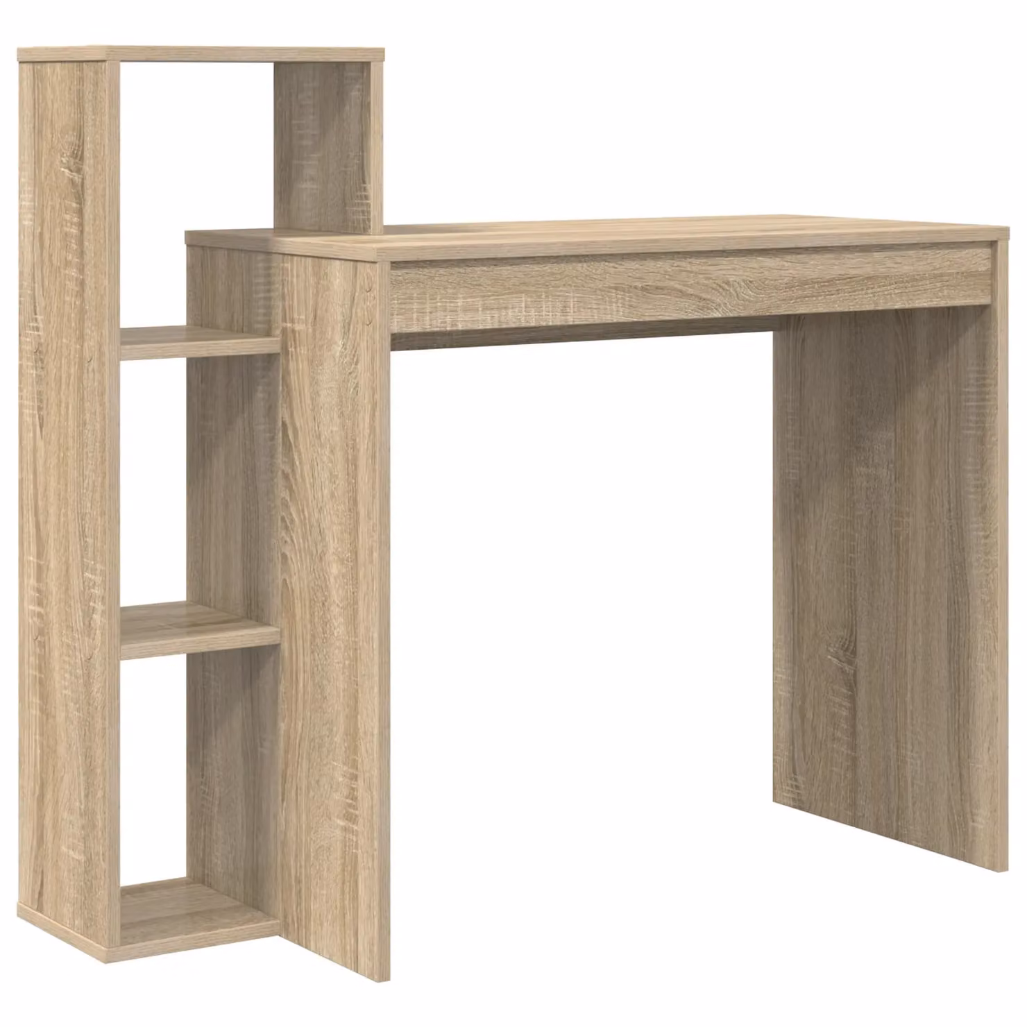 Berkfield Home Sonoma Oak Writing Desk in Brown – 2