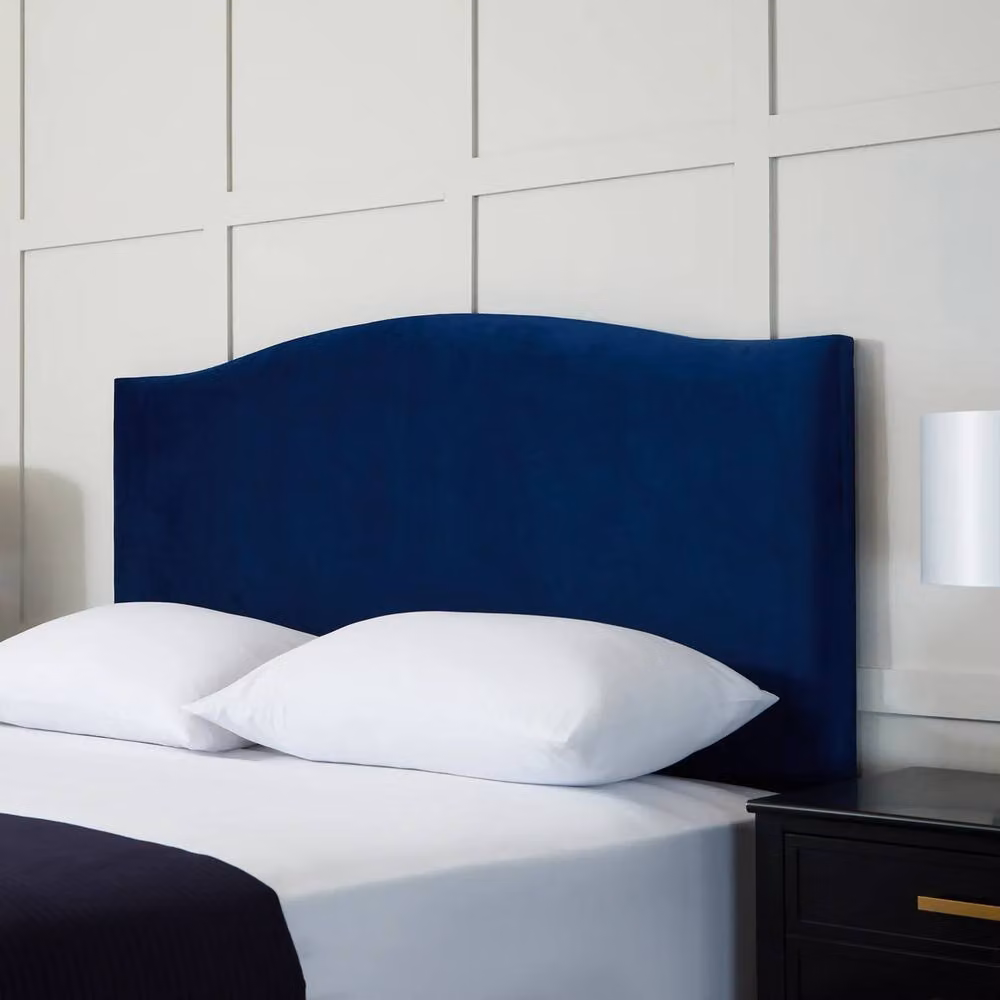 Paradise Beds Ltd Sweet Dreams Modern Velvet Upholstered Ottoman Double Bed in Blue, W/D/H: 140 x 200 cm – 3