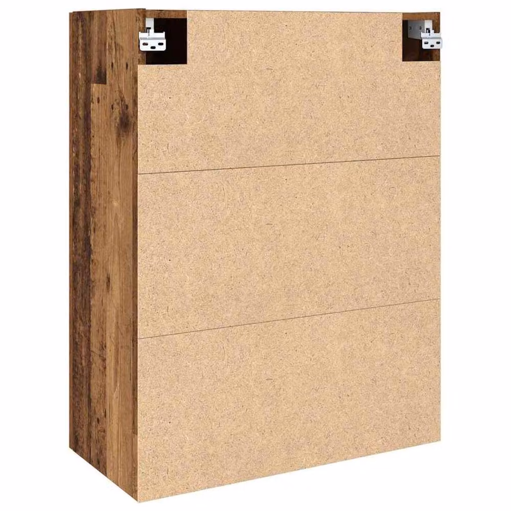 Berkfield Home Hanging Cabinet in Old Wood Brown, W/D/H: 69.5 x 34 x 90 cm – 5